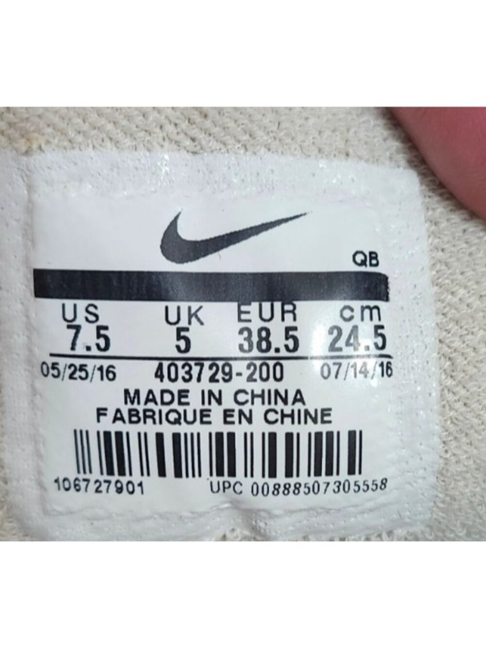 Nike Blazer Mid Premium Sherpa Women’s 7.5 Beige Suede High Top 403729-200 - Picture 7 of 12